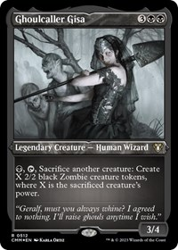Ghoulcaller Gisa (Foil Etched)