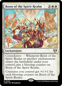 Boon of the Spirit Realm