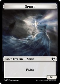 Spirit (0010) // Elemental (0025) Double-Sided Token