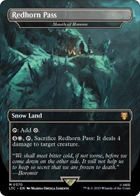 Redhorn Pass - Mouth of Ronom (Borderless)