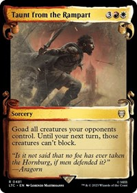 Taunt from the Rampart (Showcase Scrolls)