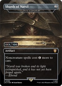 Shards of Narsil - Thorn of Amethyst (Borderless) (Serial Numbered)