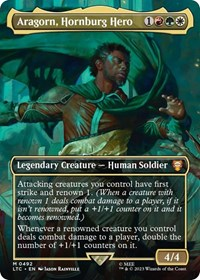 Aragorn, Hornburg Hero (Borderless)