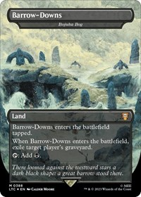 Barrow-Downs - Bojuka Bog (Borderless) (Surge Foil)