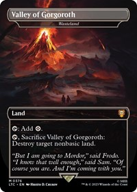 Valley of Gorgoroth - Wasteland (Borderless)