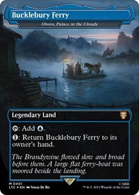 Bucklebury Ferry - Oboro, Palace in the Clouds (Borderless) (Surge Foil)