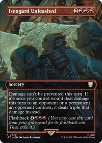 Isengard Unleashed (Borderless) (Surge Foil)