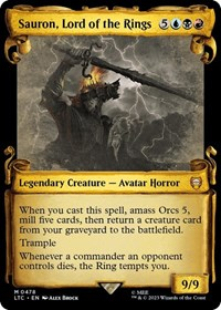 Sauron, Lord of the Rings (Showcase Scrolls)