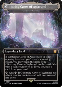 Glittering Caves of Aglarond - Gemstone Caverns (Borderless)