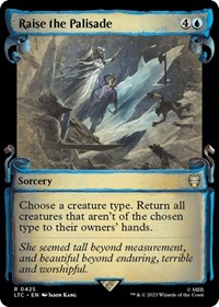 Raise the Palisade (Showcase Scrolls)
