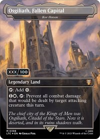 Osgiliath, Fallen Capital - Kor Haven (Borderless) (Serial Numbered)