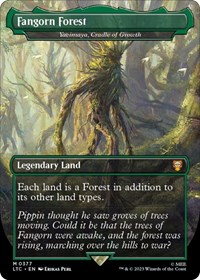 Fangorn Forest - Yavimaya, Cradle of Growth (Borderless)