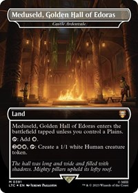 Meduseld, Golden Hall of Edoras - Castle Ardenvale (Borderless) (Surge Foil)