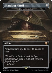 Shards of Narsil - Thorn of Amethyst (Borderless) (Surge Foil)