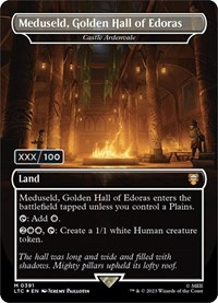 Meduseld, Golden Hall of Edoras - Castle Ardenvale (Borderless) (Serial Numbered)