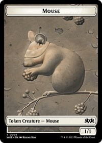 Mouse // Food (0011) Double-Sided Token