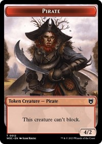 Pirate // Pegasus Double-Sided Token