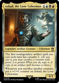 Ashad, the Lone Cyberman (Surge Foil)
