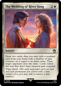 The Wedding of River Song (Surge Foil)