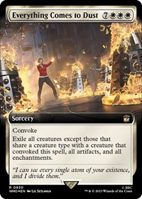 Everything Comes to Dust (Extended Art) (Surge Foil)