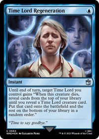 Time Lord Regeneration (Surge Foil)
