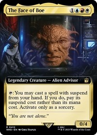 The Face of Boe (Extended Art)