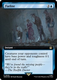 Flatline (Extended Art) (Surge Foil)