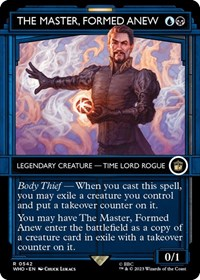 The Master, Formed Anew (Showcase)