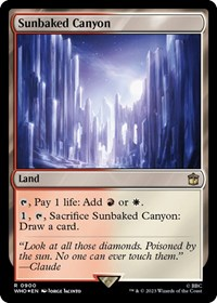 Sunbaked Canyon (Surge Foil)