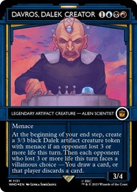 Davros, Dalek Creator (Showcase) (Surge Foil)