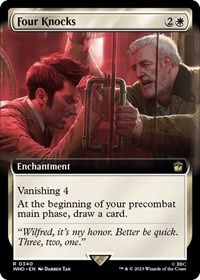Four Knocks (Extended Art)