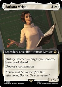 Barbara Wright (Extended Art) (Surge Foil)