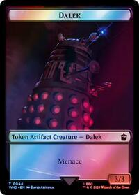 Dalek // Alien Insect Double-Sided Token (Surge Foil)