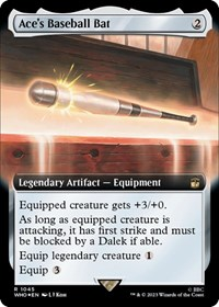 Ace's Baseball Bat (Extended Art) (Surge Foil)