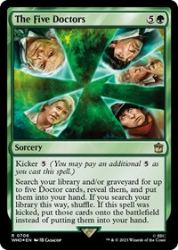 The Five Doctors (Surge Foil)