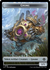Gnome // Skeleton Pirate Double-Sided Token