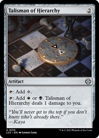 Talisman of Hierarchy