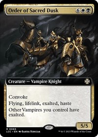 Order of Sacred Dusk (Extended Art)