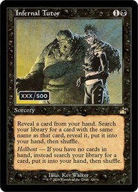 Infernal Tutor (Retro Frame) (Serial Numbered)