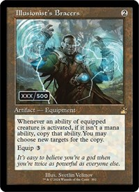 Illusionist's Bracers (Retro Frame) (Serial Numbered)