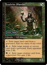 Deathrite Shaman (Retro Frame) (Serial Numbered)