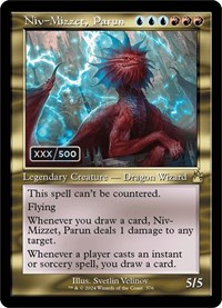 Niv-Mizzet, Parun (Retro Frame) (Serial Numbered)