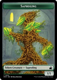 Saproling // Zombie Double-Sided Token