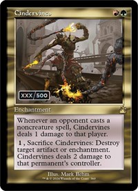 Cindervines (Retro Frame) (Serial Numbered)