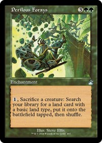Perilous Forays (Retro Frame)