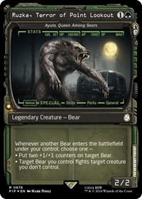 Ruzka, Terror of Point Lookout - Ayula, Queen Among Bears (Showcase) (Surge Foil)