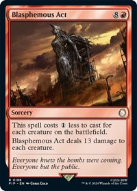 Blasphemous Act