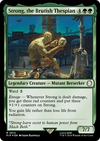 Strong, the Brutish Thespian (Surge Foil)