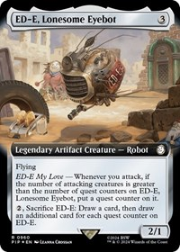 ED-E, Lonesome Eyebot (Extended Art) (Surge Foil)