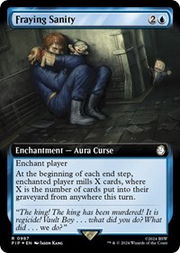 Fraying Sanity (Extended Art) (Surge Foil)